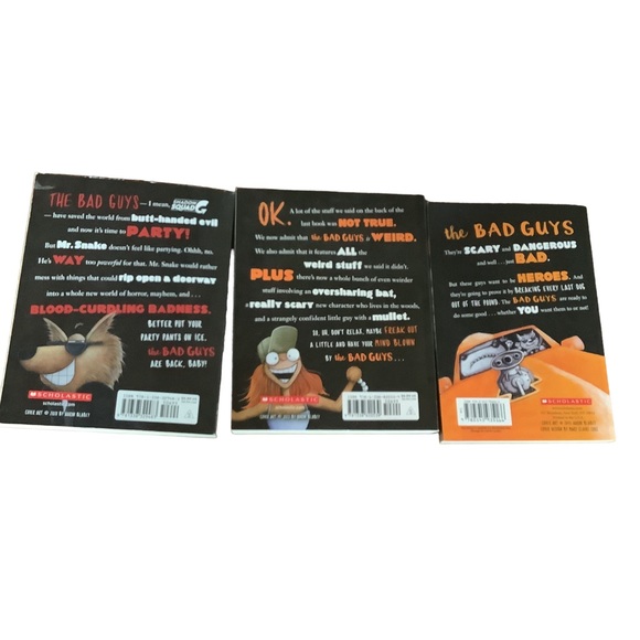 Lot of 3 The Bad Guys Scholastic Paperback Books Aaron Blabey #’s 1, 11 and 16 - Picture 2 of 12